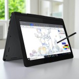 4 az 1-ben Lenovo ThinkPad Yoga 11e G6 Érintőképernyős i5-8200Y/8/256GB SSD/11,6" TOUCH + TOLL Laptop
