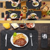 4 darabos Filc Asztali Alátét