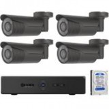 4 kamerás varifokális HDCVI CP PLUS rendszer