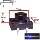 4 pólusú 1áramkörös mikrokapcsoló