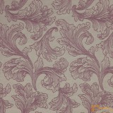 (4 szín) Avantgarde mintás dekor függöny R-144 cm (508)-Mályva