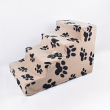 4 szintes kisállat lépcső, ideális magas ágyakhoz és kanapékhoz