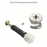 40 darabos bútorösszekötő készlet