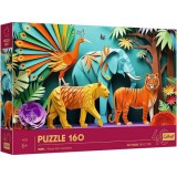 40 Éves Jubileum - Paper Art: Dzsungel 160db-os puzzle - Trefl