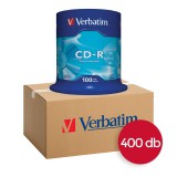 400DB Verbatim CD-R 52X Lemez - Cake (100) CSOMAG!
