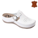 402/18 anatómiai csatos fehér női bőr klumpa 36-41