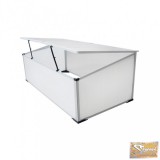 40213 Tetős 1D-2F üvegház