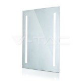 42W LED Tükör, beépített világítással IP44 páramentes 6400K