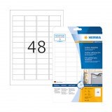 45,7*21,2 mm-es Herma A4 íves etikett címke, fehér színű (10 ív/doboz)
