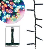 480 LED-es karácsonyi fényfüzér, 8 mozgó beállítással, színes