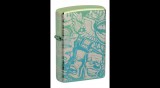 48410 Zippo öngyújtó magasfényű - Tetoválós téma