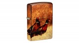 48458-107406 Zippo öngyújtó Tumbled Brass, 540 Fusion, fácánkakas