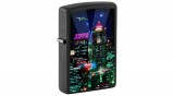 48506 Zippo öngyújtó színes -Cyber City Design