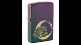 48587 Zippo öngyújtó lila színben -Lotus Moon Design