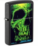 48743 Zippo öngyújtó fekete színben -Koponyás