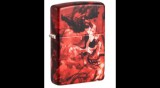 48772 Zippo öngyújtó koponya piros dizájnnal, 540 Color