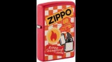 48998 Zippo öngyújtó piros matt színben - SW
