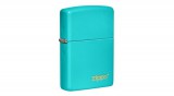 49454ZL Zippo öngyújtó -Türkiz, Zippo logó