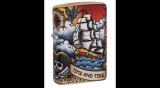 49532 Zippo öngyújtó színes - Nautical Tattoo Design