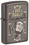 49825 Zippo öngyújtó Black Ice színben, Bob Marley