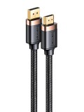 4K UHD DP/HDMI kábel 2 méter Usams SJ530 U74 fekete