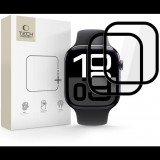4kom.pl Tech-Protect Glass Flex+ hibrid üvegfólia Apple Watch 10 (46mm) fekete 2db (TP318902) (5906302318902)