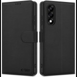 4kom.pl TECH-PROTECT Wallet oldalra nyitható tok kártyatartóval OnePlus Nord 5 fekete (5906302330850)