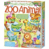 4M Toys Színes Állatkerti Gipszfigura készítő készlet