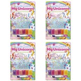 4M Toys Unikornis kristálykép készítő kreatív szett többféle változatban 1db