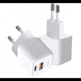 4smarts VoltPlug Duos hálózati gyorstöltő adapter USB Type-C 20W fehér (4S540114) (4S540114) - Töltők