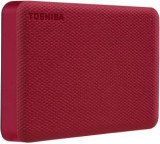 4TB Toshiba 2.5" Canvio Advance külső winchester piros (HDTCA40ER3CA)