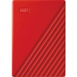 4TB WD 2.5" My Passport külső winchester piros (WDBPKJ0040BRD)