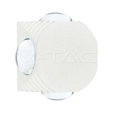 4W LED fali lámpa, fehér színű, 4000K, IP54 (V-TAC)