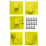 5 db-os Fali szerszámtartó, elektromos szerszámgépekhez