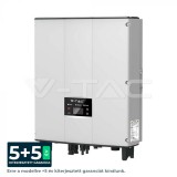 5 kW Napelemes Hálózatra Inverter LCD kijelzővel és egyfázisú DC kapcsolóval IP65 (V-TAC)