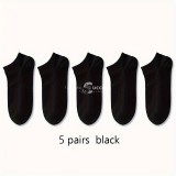 5 pár Puha, légáteresztő zokni