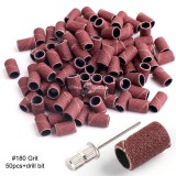 50 db Professzionális körömápoló csiszolószalag - Durva, finom szemcsés manikűr és pedikűr #80 szett