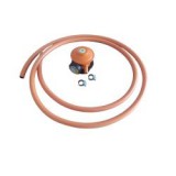 50 mbar-os gyorscsatlakozós nyomáscsökkentő szett 2 m tömlővel