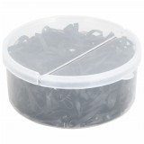 500 db fekete szilikon fonószalag lóhoz