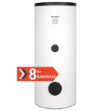 500 literes álló 2 hőcserélős Kospel indirekt tároló 2,25 m² és 1,04 m² felületű hőcserélővel bojler zománcozott HMV tartály