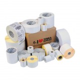 51*25 mm, papír, Zebra etikett címke, Zebra Z-Select 2000T (5180 címke/tekercs)