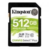 512GB SDXC Kingston Canvas Select Plus CL10 memóriakártya (SDS2/512GB) (SDS2/512GB) - Memóriakártya