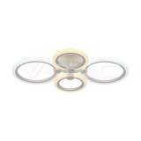 51W LED mennyezeti lámpa, 3 fokozatú fényerőszabályozás, távirányítható, fehér színű, IP20