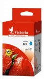 521C Tintapatron Pixma iP3600, 4600, MP540 nyomtatókhoz, VICTORIA kék, 9ml (kompatibilis)