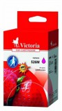 526M Tintapatron Pixma iP4850, MG5150, 5250 nyomtatókhoz, VICTORIA vörös, 9ml (kompatibilis)