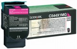 544X1MG Lézertoner C544, X544 nyomtatókhoz, LEXMARK vörös, 4k (return) (eredeti)