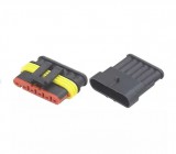 6 pólusú vízálló csatlakozó pár