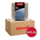 600DB Maxell Alkáli AA Elem LR06 [100 Shrink] CSOMAG!