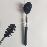 61 cm-es teleszkópos kaktusz hátvakaró ergonomikus fogantyúval Fekete