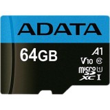 64 GB MicroSDXC Adata Premier memóriakártya (Class 10, UHS-I)